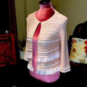 Ruby Rd pink cardigan